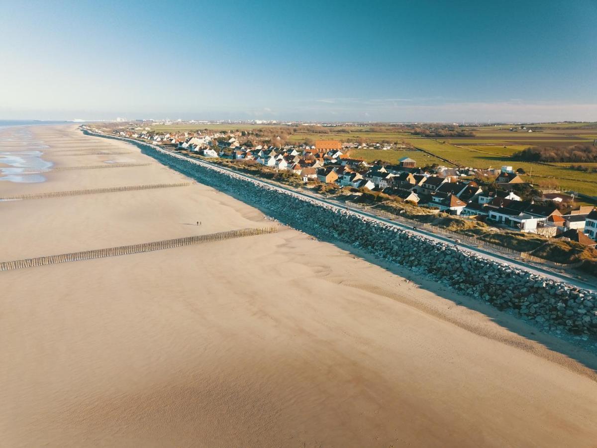Sangatte " Les Terrasses" Maison Front De Mer Les Pieds Dans L'Eau Pleine De Charme Cap Blanc Nez Cote D'Opale Exterior foto