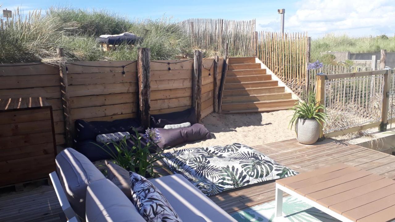 Sangatte " Les Terrasses" Maison Front De Mer Les Pieds Dans L'Eau Pleine De Charme Cap Blanc Nez Cote D'Opale Exterior foto